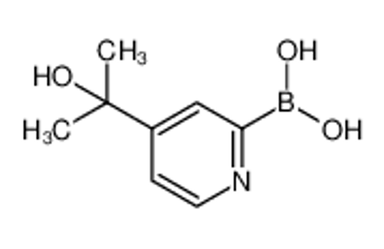 Imagem de [4-(2-hydroxypropan-2-yl)pyridin-2-yl]boronic acid