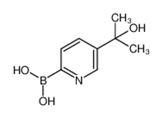 Изображение [5-(2-hydroxypropan-2-yl)pyridin-2-yl]boronic acid