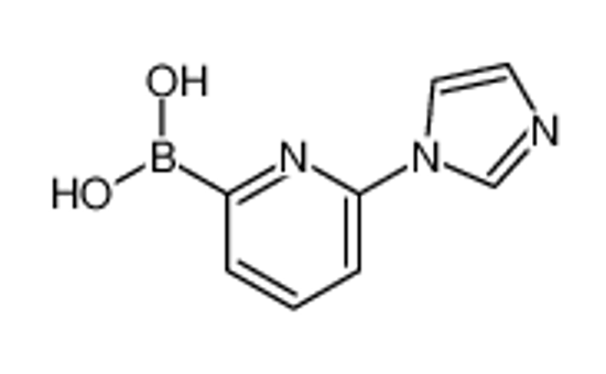 Picture of (6-imidazol-1-ylpyridin-2-yl)boronic acid