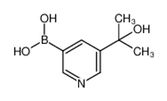Изображение [5-(2-hydroxypropan-2-yl)pyridin-3-yl]boronic acid