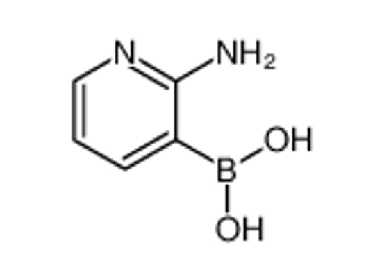 Picture of (2-Aminopyridin-3-yl)boronic acid