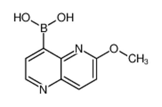 Picture of (6-Methoxy-1,5-naphthyridin-4-yl)boronic acid