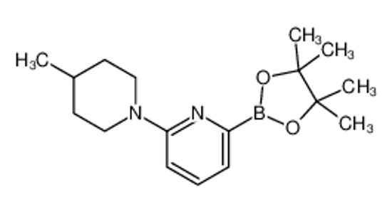 Изображение 2-(4-Methylpiperidin-1-yl)-6-(4,4,5,5-tetramethyl-1,3,2-dioxaborolan-2-yl)pyridine