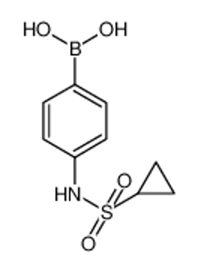 Imagem de 4-(Cyclopropanesulfonamido)phenylboronic acid