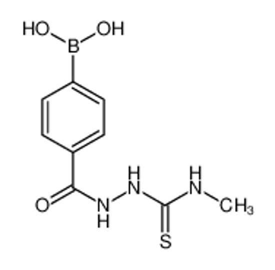 Picture of [4-[(methylcarbamothioylamino)carbamoyl]phenyl]boronic acid