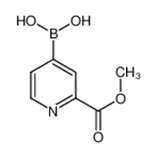 Imagem de (2-(Methoxycarbonyl)pyridin-4-yl)boronic acid
