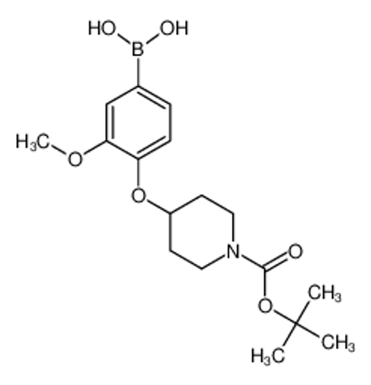 Imagem de 4-(1-BOC-piperidin-4-yloxy)-3-methoxyphenylboronic acid