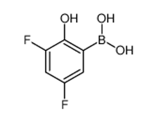 Picture of (3,5-Difluoro-2-hydroxyphenyl)boronic acid