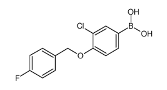 Picture of [3-chloro-4-[(4-fluorophenyl)methoxy]phenyl]boronic acid