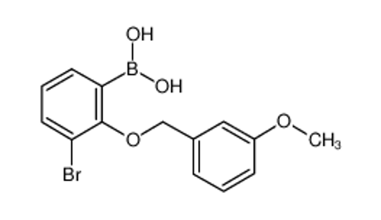 Изображение [3-bromo-2-[(3-methoxyphenyl)methoxy]phenyl]boronic acid