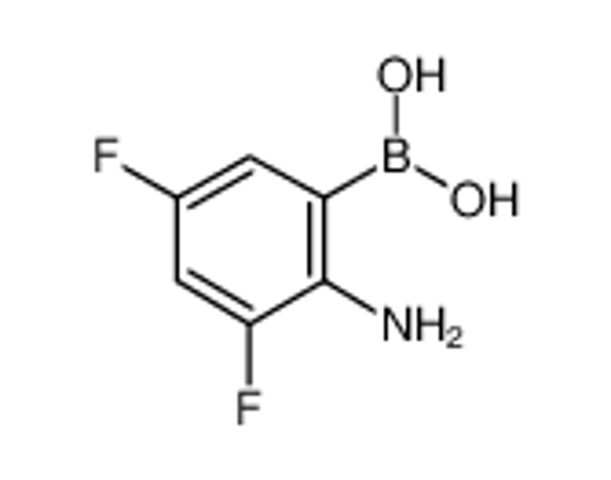 Picture of (2-amino-3,5-difluorophenyl)boronic acid