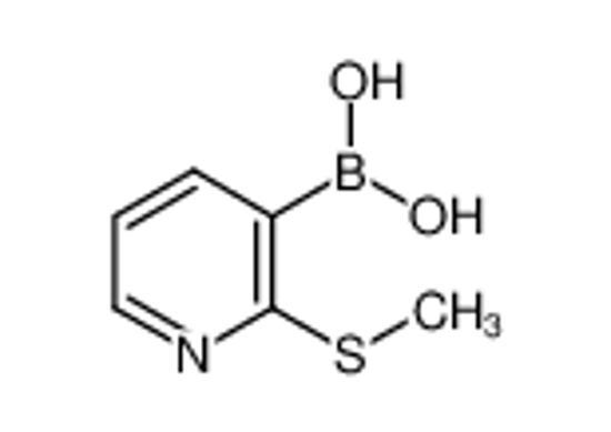 Imagem de (2-(Methylthio)pyridin-3-yl)boronic acid