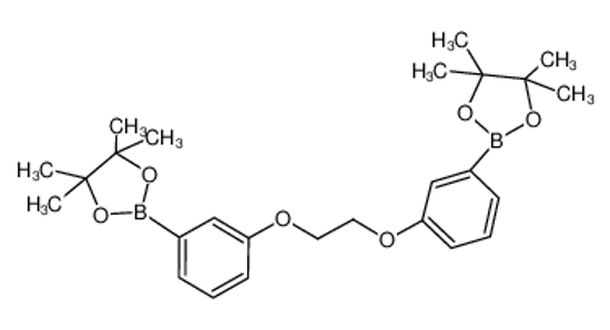 Picture of 3,3-(Ethane-1,2-diylbis(oxy))bis(3,1-phenylene)diboronic acid, pinacol ester