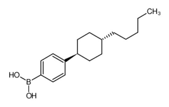 Picture of 4-(TRANS-4-PENTYLCYCLOHEXYL) PHENYL BORONIC ACID