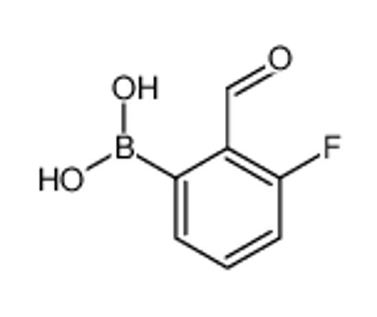 Picture of 3-Fluoro-2-Formylphenylboronic Acid