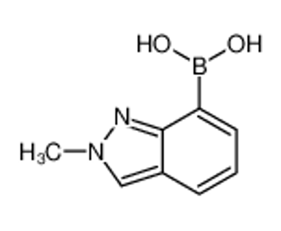 Picture of (2-methylindazol-7-yl)boronic acid