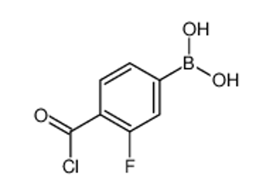 Imagem de [4-(Chlorocarbonyl)-3-fluorophenyl]boronic acid