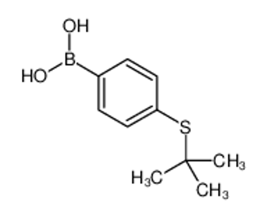 Picture of (4-tert-butylsulfanylphenyl)boronic acid