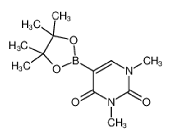 Picture of 1,3-Dimethyl-5-(4,4,5,5-tetramethyl-1,3,2-dioxaborolan-2-yl)-2,4( 1H,3H)-pyrimidinedione