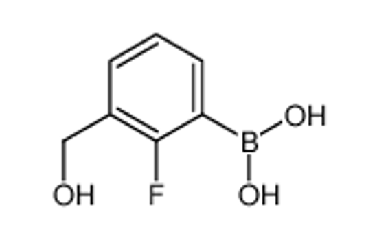 Picture of (2-Fluoro-3-(hydroxymethyl)phenyl)boronic acid