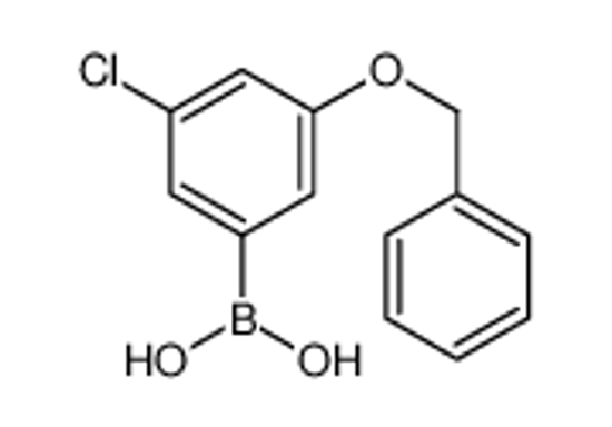 Picture of (3-chloro-5-phenylmethoxyphenyl)boronic acid