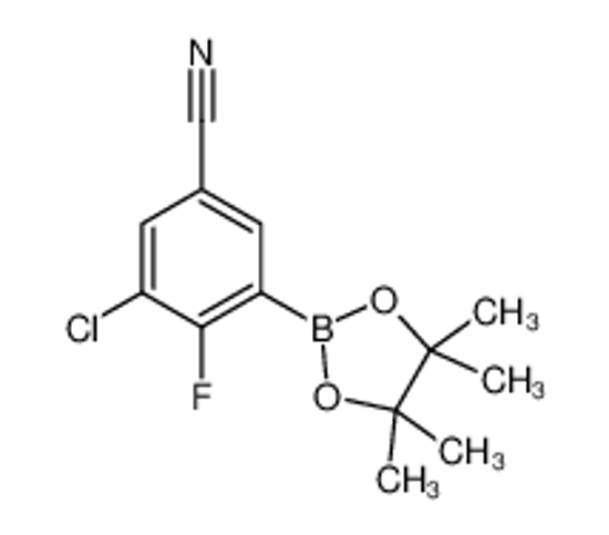 Picture of 3-Chloro-5-cyano-2-fluorophenylboronic acid, pinacol ester