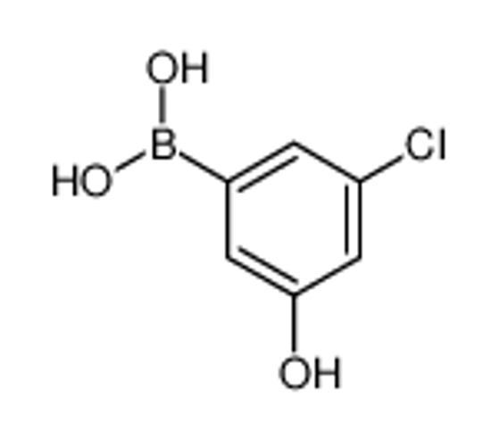 Picture of 3-Chloro-5-hydroxyphenylboronic acid
