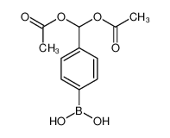 Picture of [4-(diacetyloxymethyl)phenyl]boronic acid