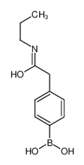 Изображение [4-[2-oxo-2-(propylamino)ethyl]phenyl]boronic acid
