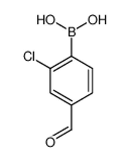 Изображение (2-Chloro-4-formylphenyl)boronic acid