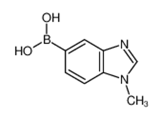 Picture of (1-methylbenzimidazol-5-yl)boronic acid