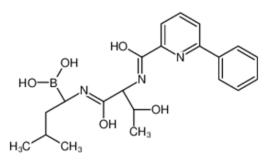 Picture of ((R)-1-((2S,3R)-3-Hydroxy-2-(6-phenylpicolinamido)butanamido)-3-methylbutyl)boronic acid