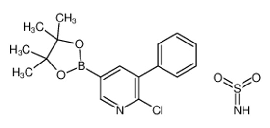 Picture of 2-Chloro-3-phenyl-5-(4,4,5,5-tetramethyl-1,3,2-dioxaborolan-2-yl) pyridine - iminosulfane dioxide (1:1)
