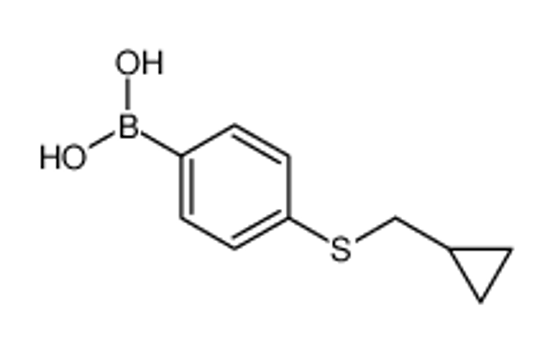 Picture of 4-(Cyclopropylmethylthio)phenylboronic acid