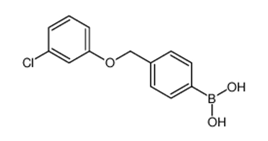 Picture of [4-[(3-chlorophenoxy)methyl]phenyl]boronic acid