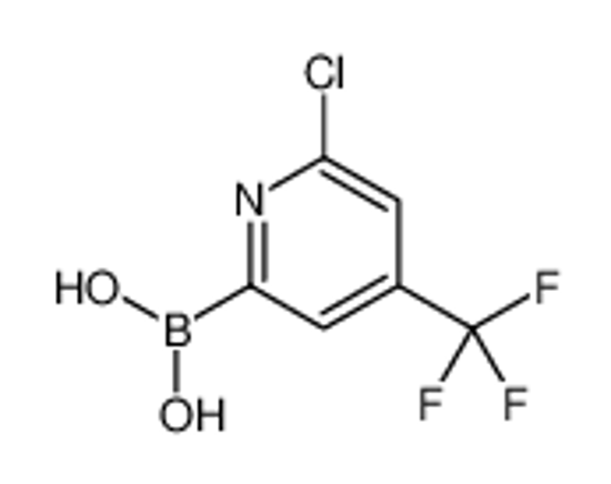 Picture of (6-Chloro-4-(trifluoromethyl)pyridin-2-yl)boronic acid