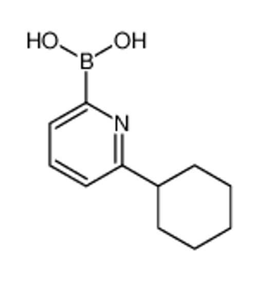 Picture of (6-cyclohexylpyridin-2-yl)boronic acid