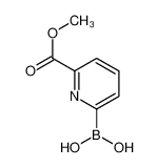 Picture of (6-methoxycarbonylpyridin-2-yl)boronic acid