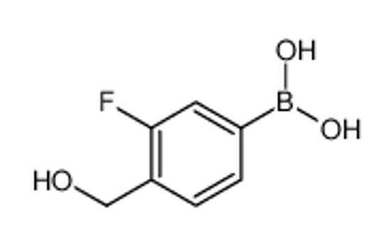 Picture of (3-Fluoro-4-(hydroxymethyl)phenyl)boronic acid
