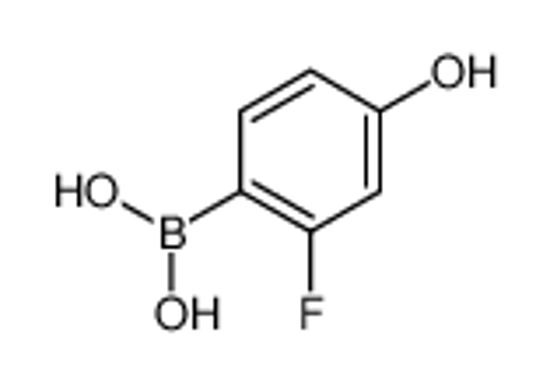 Picture of (2-Fluoro-4-hydroxyphenyl)boronic acid
