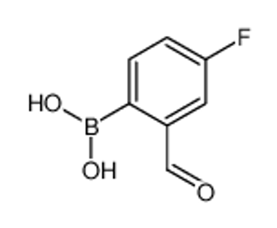 Picture of (4-Fluoro-2-formylphenyl)boronic acid