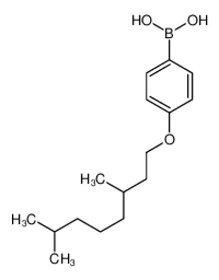 Picture of [4-(3,7-dimethyloctoxy)phenyl]boronic acid