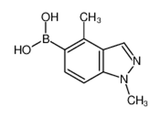 Picture of (1,4-Dimethyl-1H-indazol-5-yl)boronic acid