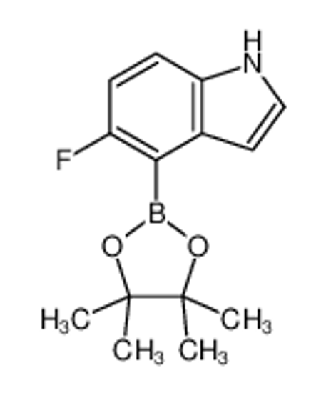 Picture of 5-Fluoro-4-(4,4,5,5-tetramethyl-1,3,2-dioxaborolan-2-yl)-1H-indol e