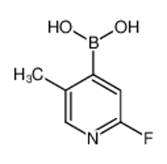 Picture of (2-fluoro-5-methylpyridin-4-yl)boronic acid