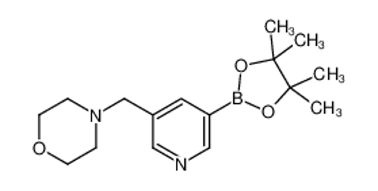 Picture of 4-[[5-(4,4,5,5-tetramethyl-1,3,2-dioxaborolan-2-yl)pyridin-3-yl]methyl]morpholine