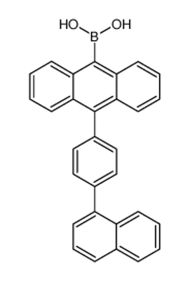Imagem de [10-(4-naphthalen-1-ylphenyl)anthracen-9-yl]boronic acid