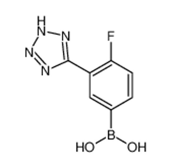 Picture of [4-Fluoro-3-(2H-tetrazol-5-yl)phenyl]boronic acid