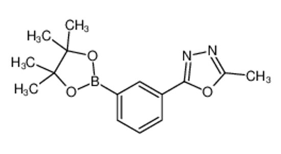Изображение 2-methyl-5-[3-(4,4,5,5-tetramethyl-1,3,2-dioxaborolan-2-yl)phenyl]-1,3,4-oxadiazole