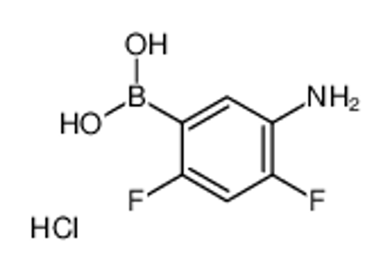 Picture of 5-Amino-2,4-difluorophenylboronic acid, HCl